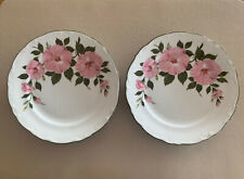 Winterling " Wildrose " Hibiskus  2 Kuchenteller Ø 10 cm 