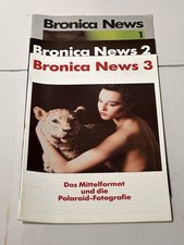 Bronica News 1,  2 und 3 Prospekte SQ AI GS 1 ETRS
