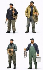 Fischkutter Figuren 4 Stück