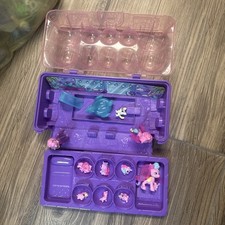 Mini My Little Pony Aufbewahrung Stall Koffer mit 9 Ponys Spinmaster