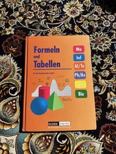 Formeln und tabellen für die - und,