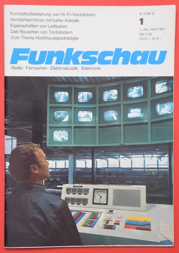Funkschau heft 1971 1 - funkschau,