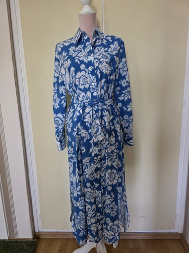 Zara damen langarmkleid m - gr.,