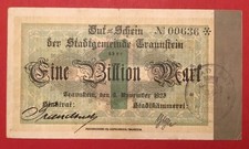 Notgeld Traunstein Eine