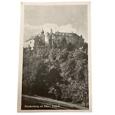 Ansichtskarte AK Blankenburg Harz Schloß Ungelaufen 50er