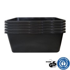 5x Mörtelwanne 65L Pflanzwanne Tuppe Zementkübel Maurerkasten Baustelle Garten