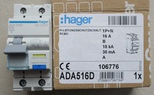 HAGER ADA516D FI/LS-Schalter