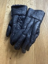 Leder Handschuhe warm gefüttert Winter Gr.7