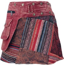 Wickelrock, kurzer Rock