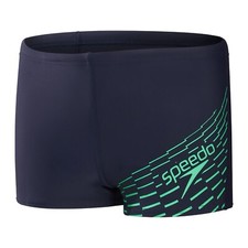 Speedo Badehose mit Beinansatz Aquashort Jungen Kinder kastenform chlorbeständig