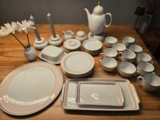 Eschenbach Kaffee-/ Tee- Service mit Goldrand  -  36 Teile  -  Vintage