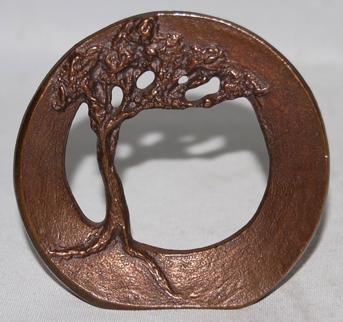Bronze relief andrea zrenner - relief,