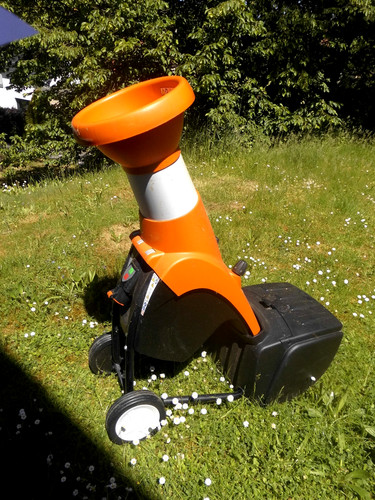 Gartenhäcksler elektro - gartenhäcksler,