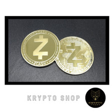 ZCash ZEC Coin Gold Krypto
