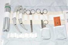 Heine Laryngoskop // Notfallset // Intubationsbesteck // Ex. Bundeswehr