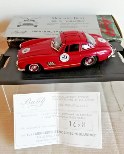 Bang mercedes benz 300 sl - mercedes,