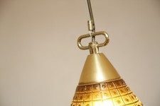 80er 70er Hängelampe Celling Lamp  Murano Venini Stil