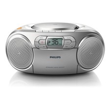 Philips AZ 127/12 Radiorekorder CD-Player Kassettendeck UKW-Tuner Bass Boost