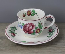 Villeroy & Boch V&B Colmar Kaffeetasse + Unterteller Untertasse Höhe 7 cm Ø 8,4