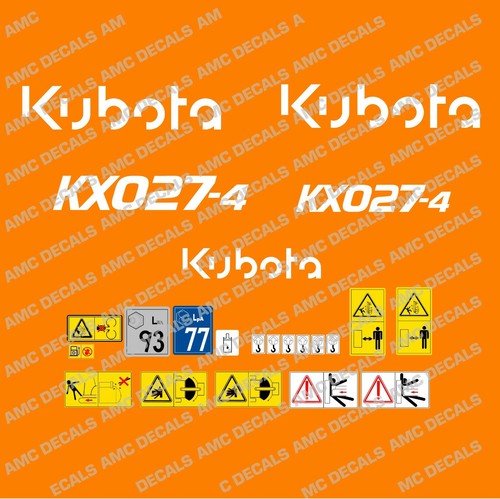 Kubota kx027 bagger - kubota,
