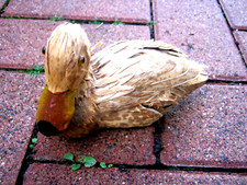 Holz Ente Handarbeit