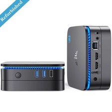 NiPoGi AK1PLUS Mini PC Intel 12th Gen N100 12/16GB DDR4 RAM 256/512/1024GB ROM