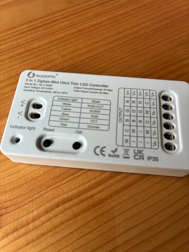 Gledopto 002p rgbcct - gl-c-002p,