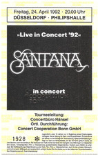 Santana  Live In Concert 1992