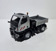 Schuco 25489 H0 1:87 Modellauto MERCEDES UNIMOG PRITSCHE SU20 SILBER 
