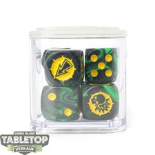 Blood Bowl - 7 x Goblin Team Dice - Sonstiges
