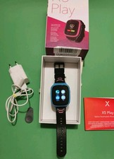 Xplora Kidswatch X5 Play SIM Smartwatch Schwarz-Pink mit Displayschutz Neuwertig