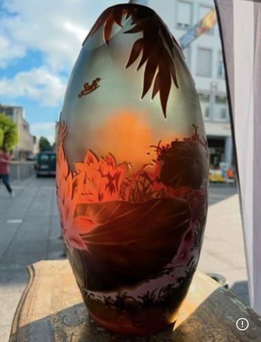 Jugendstil vase seerosen - jugendstil,