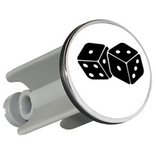 Waschbeckenstöpsel Würfel