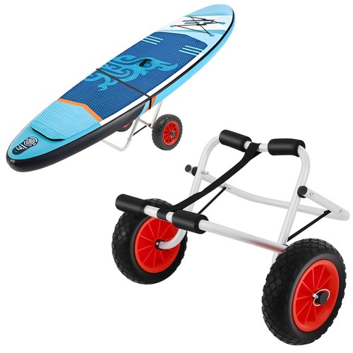Folding transport trolley