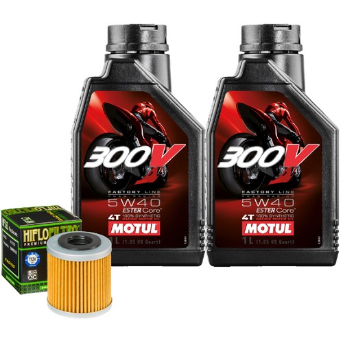 Motul 300v 5w40 ölwechselkit - 5w40,
