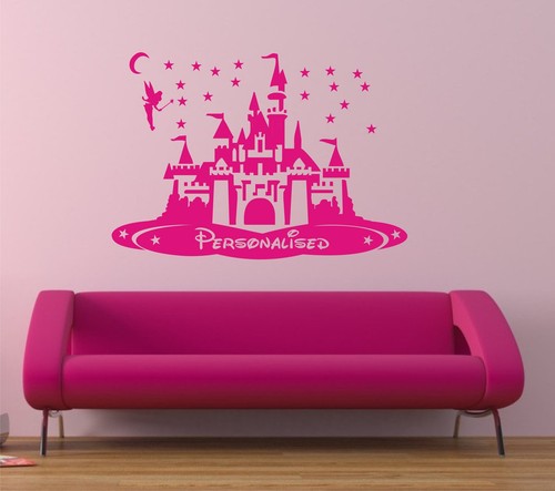 Disney schloss wandbild - schloss,