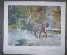 Henri Toulouse Lautrec Spazierfahrt im Bois de Bologne Juwelblatt 080 SCHULER 