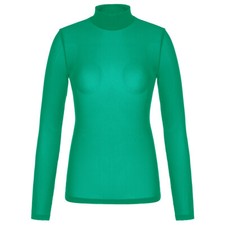 Damen Langarmshirt Mesh