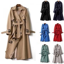 Damen Trenchcoat Cardigan