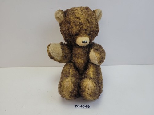 Teddybär ddr braun schwarz - teddybär,
