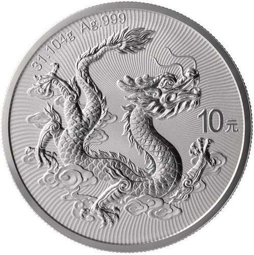 Silber 999 china - 1, oz