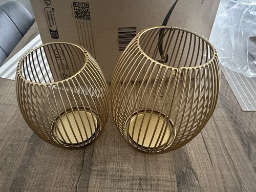 Kerzenhalter 2er set - set., gold