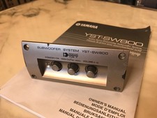 Bedienteil Subwoofer YAMAHA YST SW 800 Poties Regler volle Fubktion!