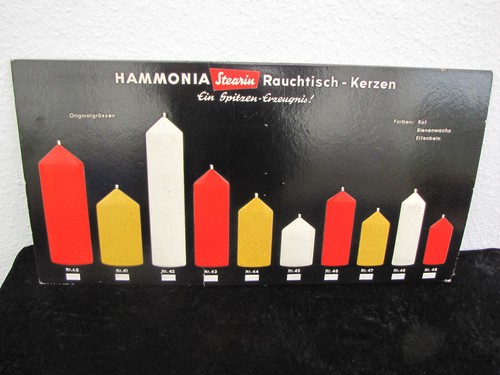 Hammonia kerzen reklame - hammonia,