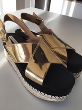 Zara trafaluc plateau sandalen - zara,
