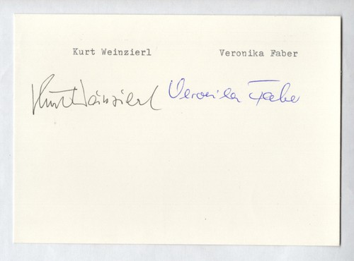 Kurt weinzierl veronika - kurt,