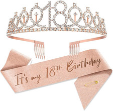 Tiara Schärpe-Set 18