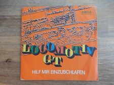 LOCOMOTIV GT HILF MIR EINZUSCHLAFEN ICH WART AUF DIC VINYL SINGLE 1974 DDR AMIGA