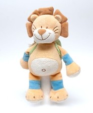 Babylove / Bengy  DM Drogerie Löwe mit Rucksack 24 cm Spieluhr