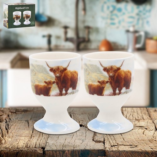 Highland kuh eierbecher 2er - kuh,